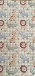 animales fondo vichy