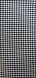 Vichy Negro 5mm - tela de algodón ancho 1,60m