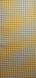 Vichy Amarillo 5mm - tela de algodón ancho 1,60m