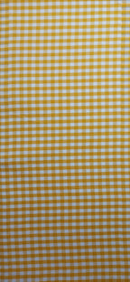 Vichy Amarillo 5mm - tela de algodón ancho 1,60m