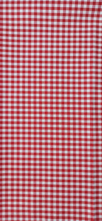 Vichy Rojo 5mm - tela de algodón ancho 1,60m