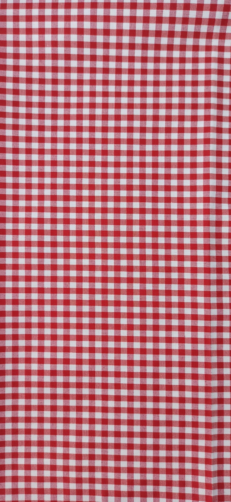 Vichy Rojo 5mm - tela de algodón ancho 1,60m