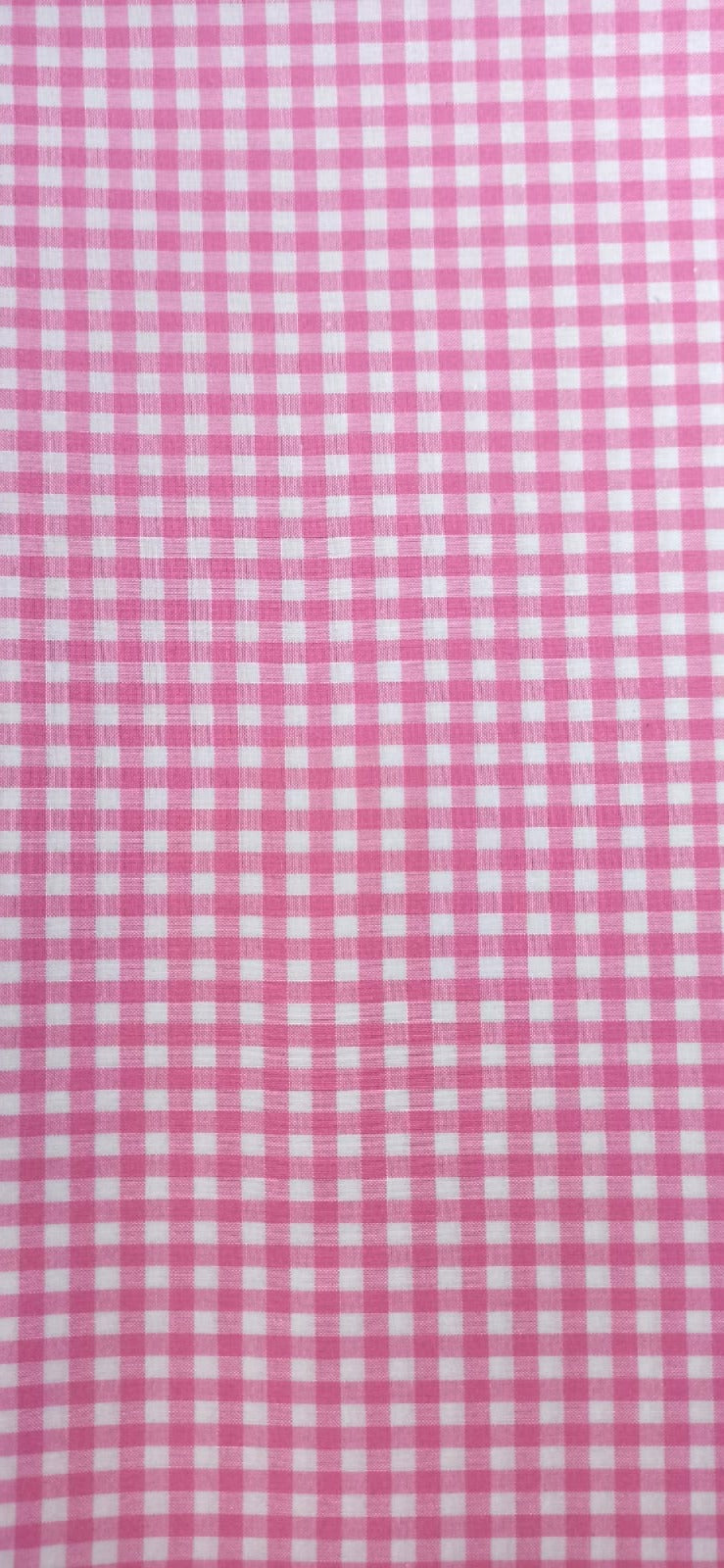 Vichy Rosa 5mm - tela de algodón ancho 1,60m