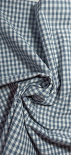 Vichy Gris 5mm - tela de algodón ancho 1,60m
