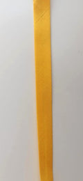 Cinta bies amarillo mostaza 18mm