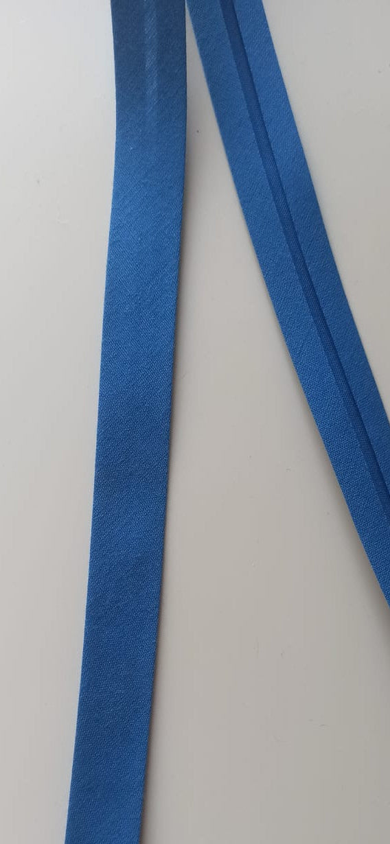 Cinta bies azul 18mm