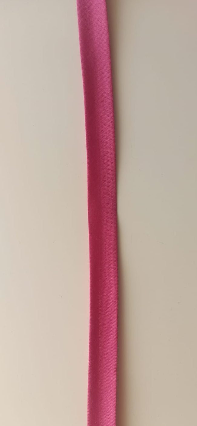 Cinta bies fucsia 18mm