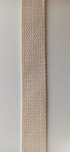 Cinta de mochila crema 30mm