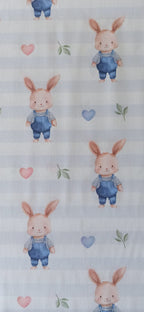 Algodón conejitos baby textura