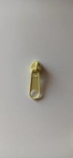 Cursor de cremallera amarillo malla 5