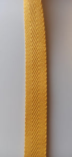 Cinta de espiga amarillo 30mm