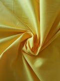 Tela de algodón liso amarillo - ancho 1,40 m