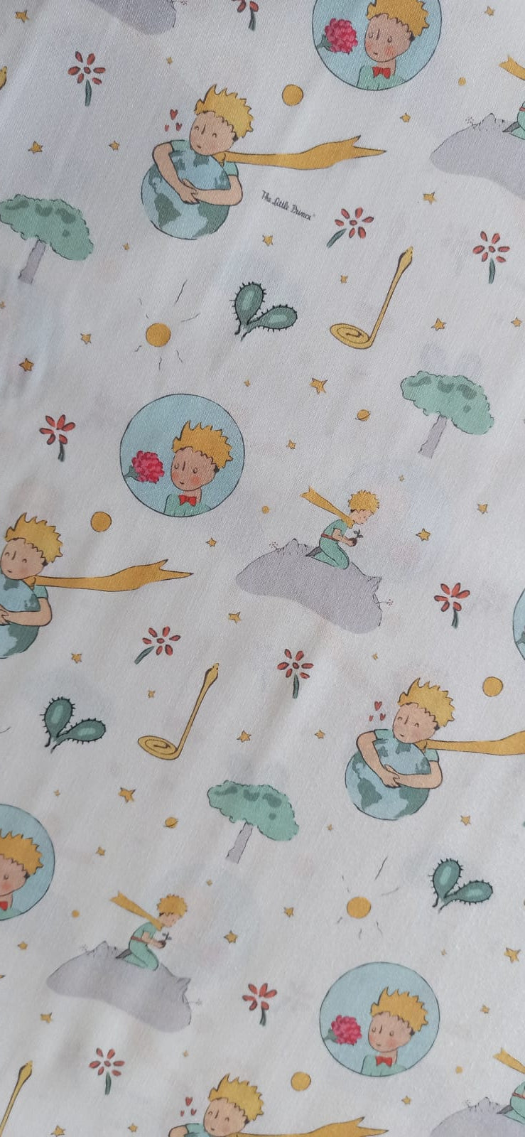 Algodón El Principito rollo tela