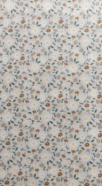 Tela de algodón estampado flores mini margaritas - ancho 1,40 m