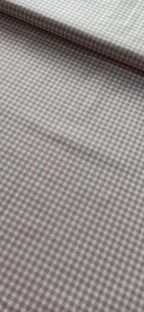 Algodón Cuadros Gris 5 mm - tela de algodón ancho 1,40m