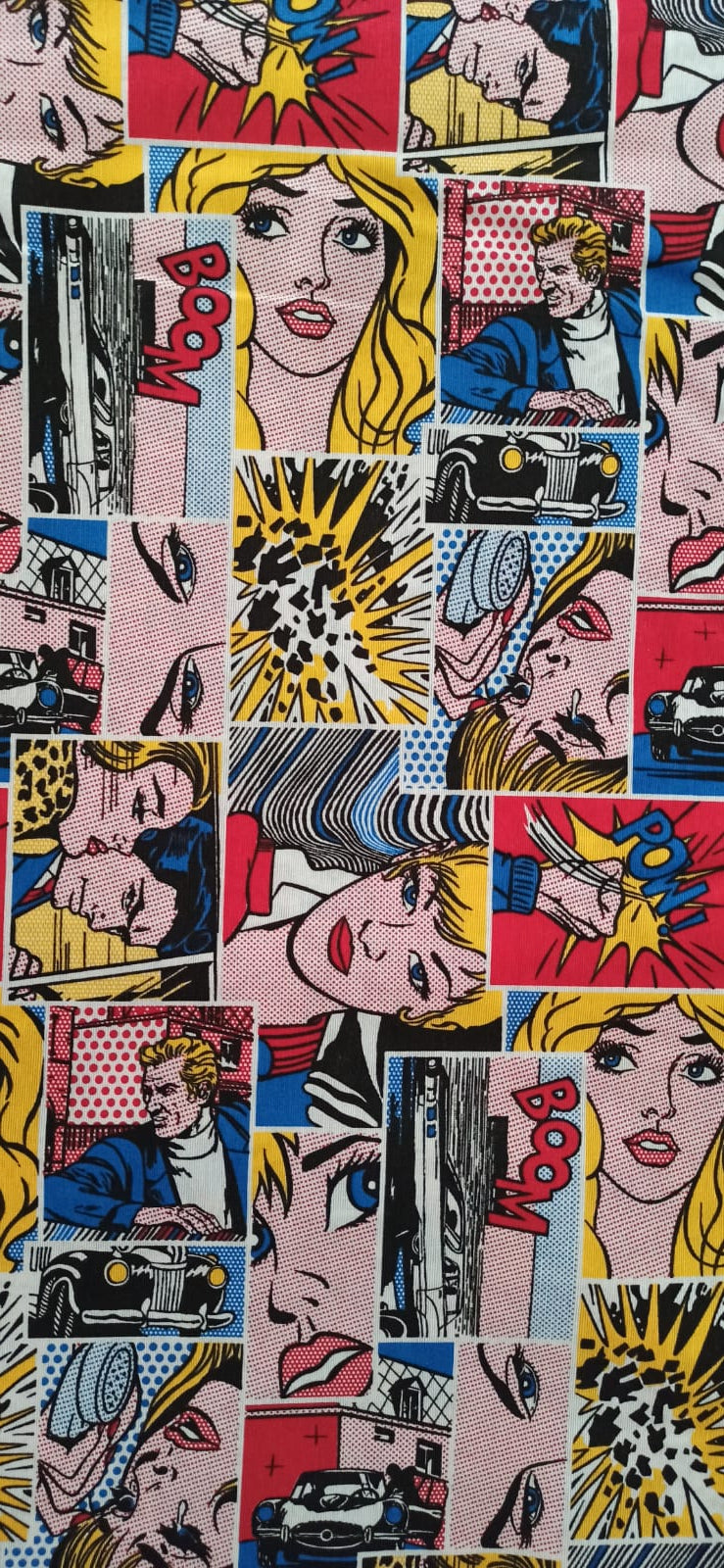Loneta Cómic Pop Art