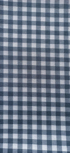 Loneta Vichy 1 cm Azulón - tela estampada ancho 2,80m