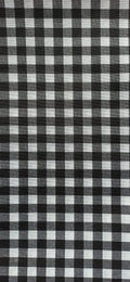 Loneta Vichy 1 cm Negro - tela estampada ancho 2,80m