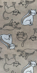 Loneta Gatitos - tela estampada ancho 2,80m