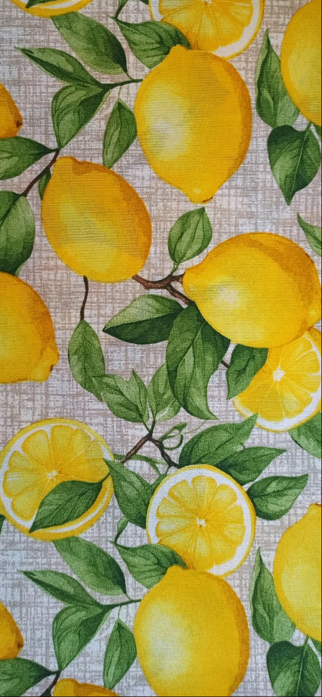 Loneta Limones Digital - tela estampada ancho 2,80m