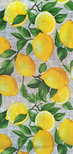 Loneta Limones Digital - tela estampada ancho 2,80m