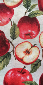 Loneta Manzana Roja Digital - tela estampada ancho 2,80m