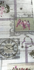 Loneta Romántica Vintage - tela estampada ancho 2,80m