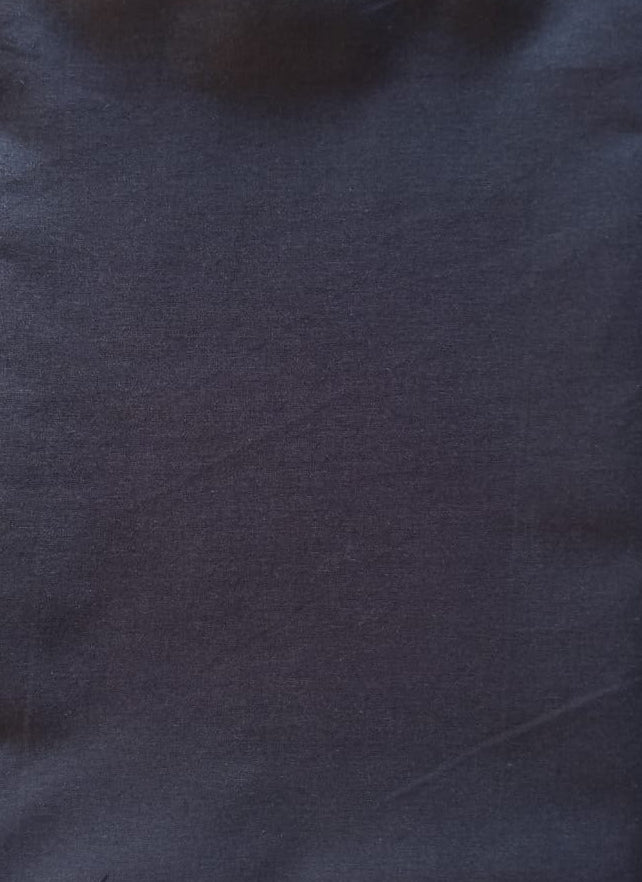 Algodón Liso Negro - tela de algodón ancho 1,40m