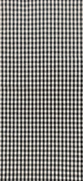 Tela vichy seersucker negro y blanco 5 mm - ancho 1,48 m