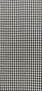 Tela vichy seersucker negro y blanco 5 mm - ancho 1,48 m