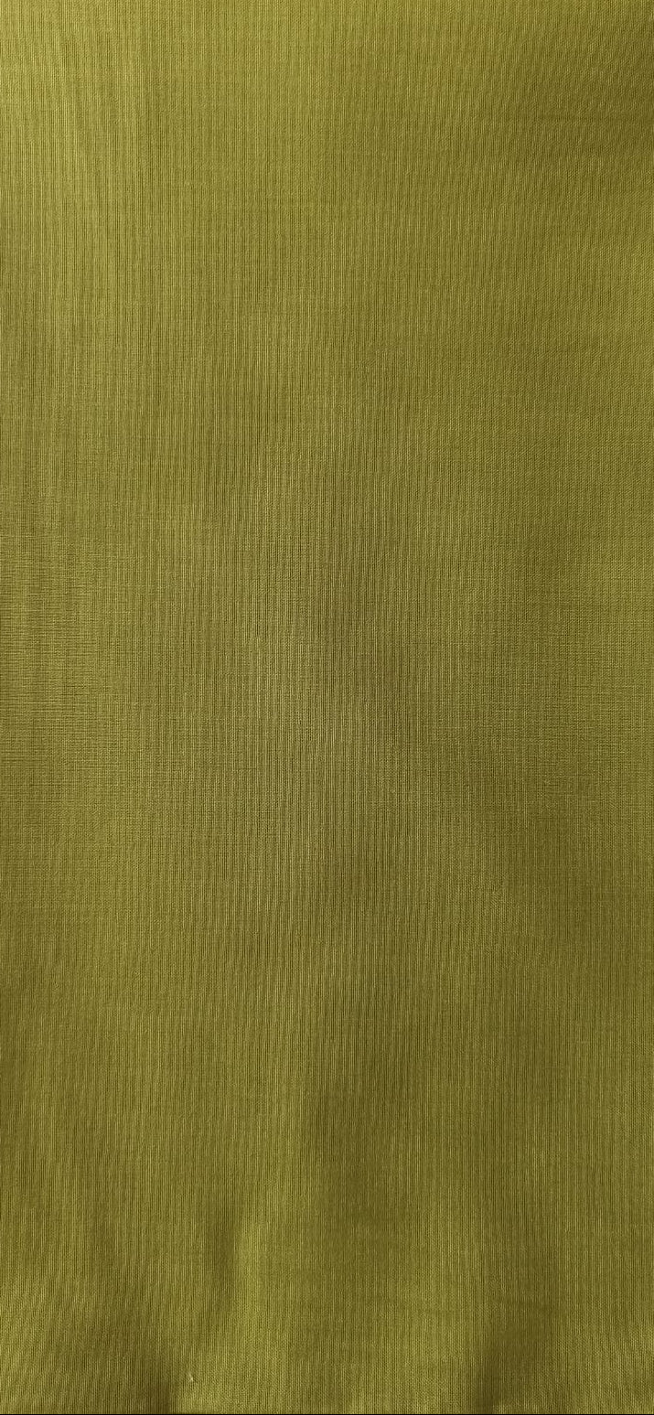 Tela de algodón liso verde militar - ancho 1,40 m