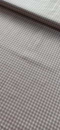 Algodón Cuadros Gris 5 mm - tela de algodón ancho 2,80m