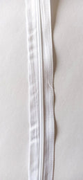 Cremallera de malla 3 color blanco por metros para costura