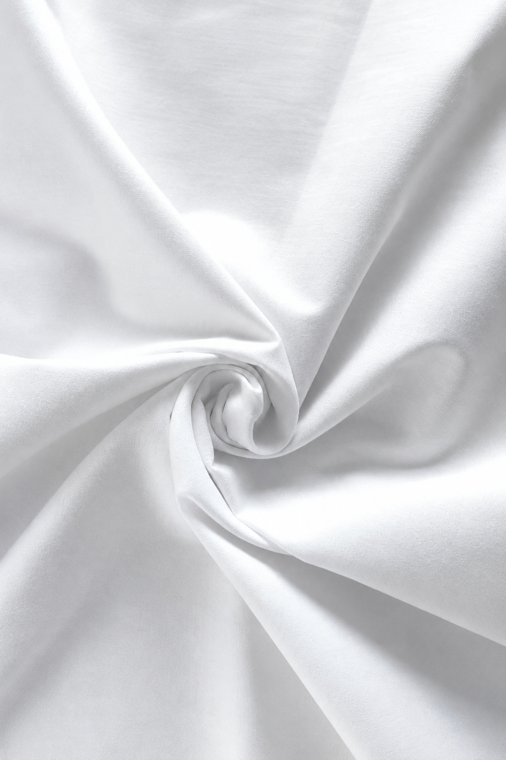 Tela blanca en primer plano